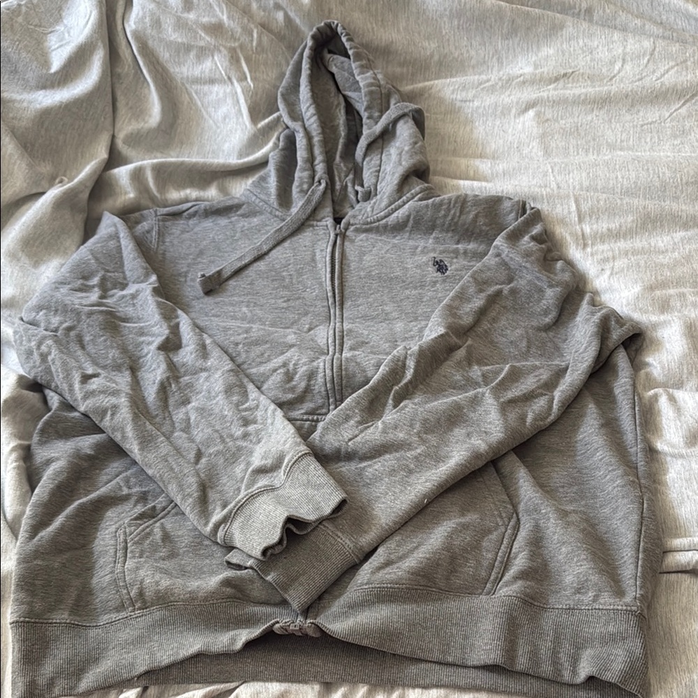 Gray Men's Hoodie Sweater